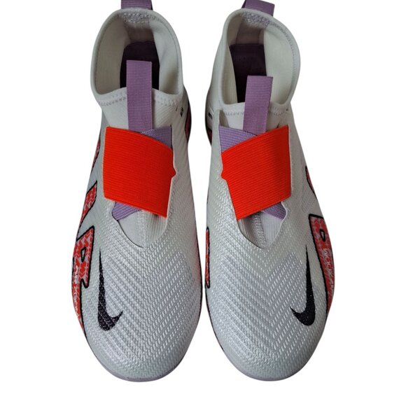 Nike Jr Zoom Superfly 9 Pro FG Youth Sz 6Y White Red Soccer Cleats DJ5606-101 - Picture 5 of 7